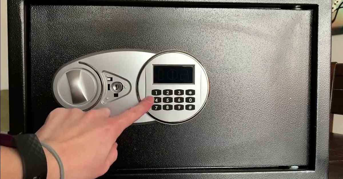 Amazon Steel Electronic Safe