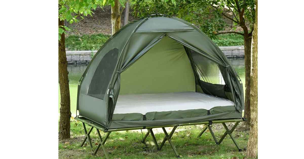 Camping Cot with Tent