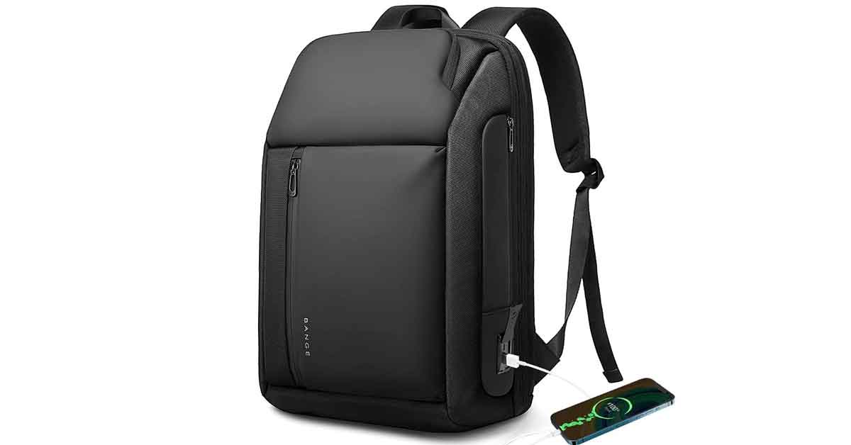 Mens Anti Theft Backpack